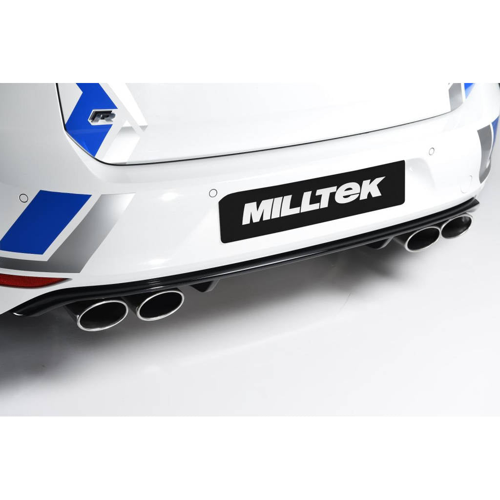 MILLTEK SSXVW255 Turbo-back including Hi-Flow Sports Cat VW Golf MK7 R 2.0 TSI 300PS Photo-2