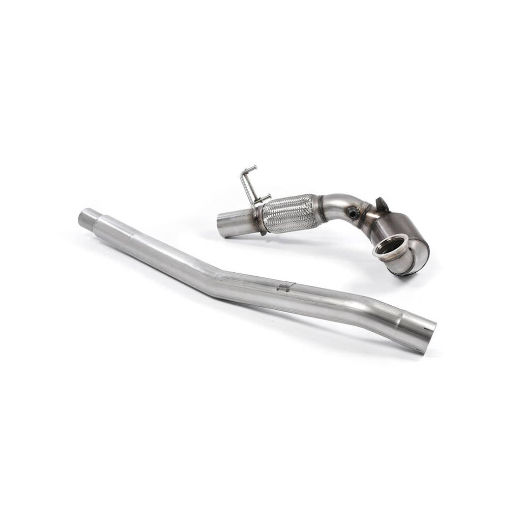 MILLTEK SSXVW396 Large Bore Downpipe and Hi-Flow Sports Cat SEAT Leon Cupra 280 290&300 2.0 TSI Photo-0