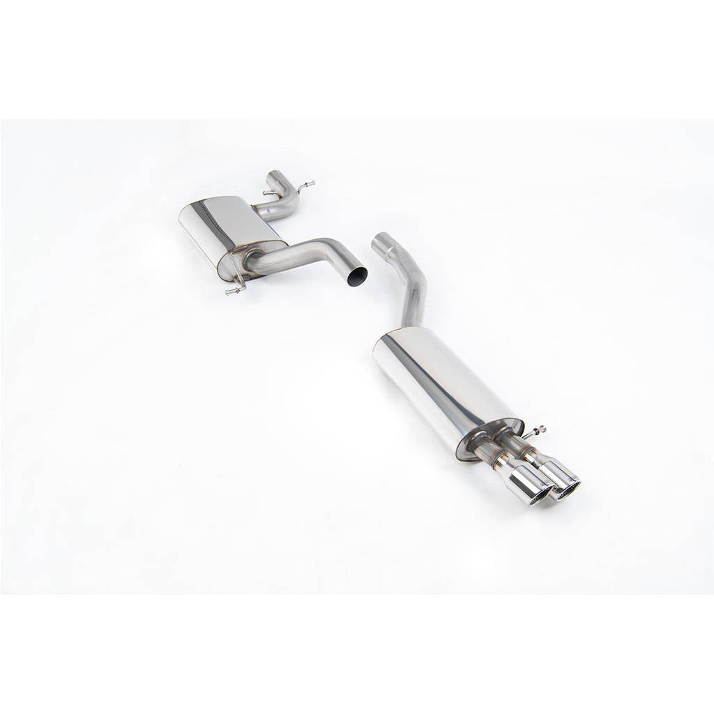 MILLTEK SSXVW166 Cat-back Twin 76.2mm Jet VW Jetta Mk5 GLI 2.0T FSI Photo-0
