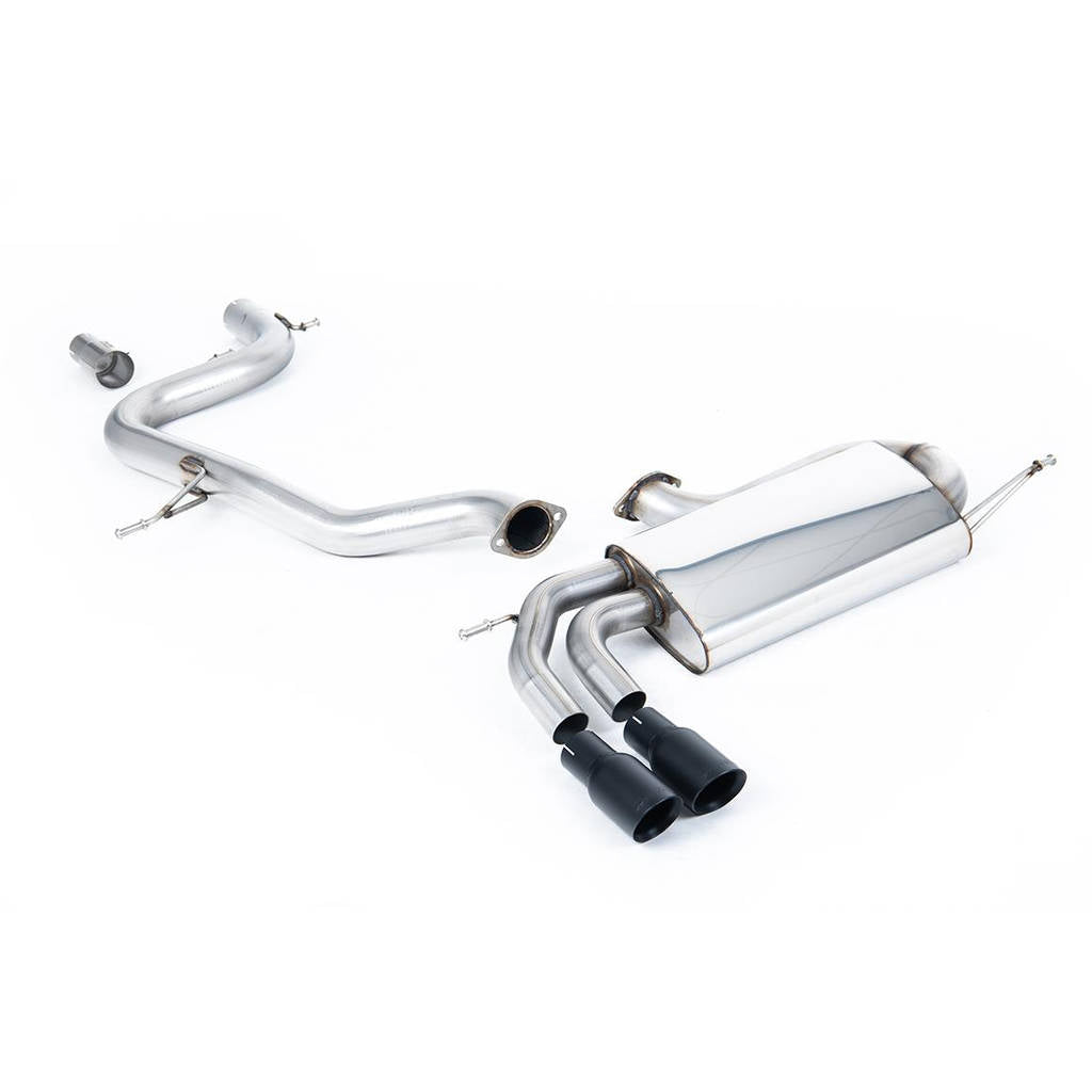 MILLTEK SSXVW282 Cat-back Twin 80mm GT80 VW Golf Mk5 GTi 2.0T FSI Photo-0