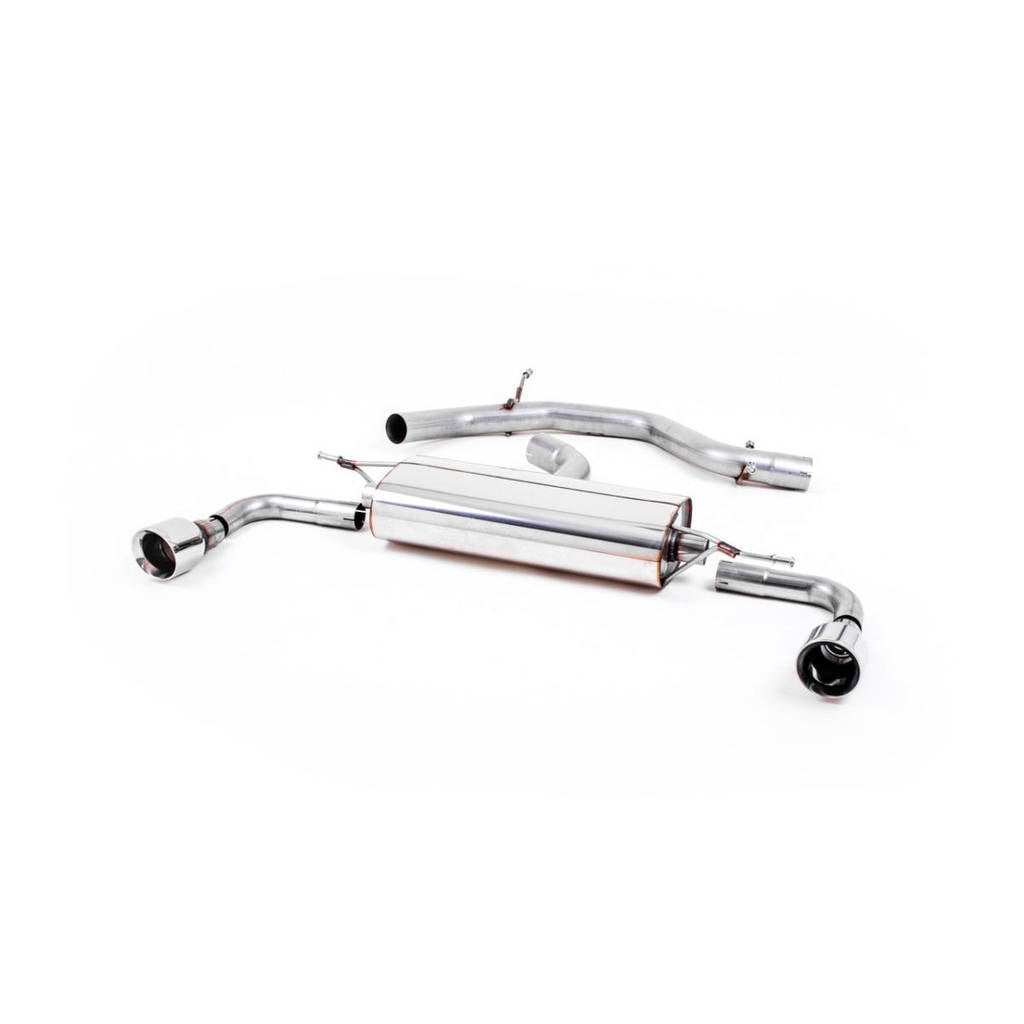 MILLTEK SSXVW113 Cat-back Dual 100mm GT100 VW Golf Mk6 GTi 2.0 TSI 210PS Photo-0