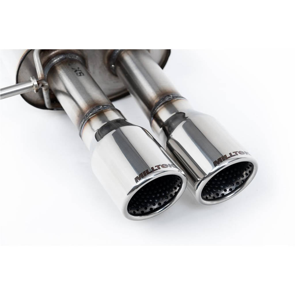 MILLTEK SSXVW108 Cat-back Twin 76.2mm Jet VW Polo GTi 1.8T Photo-1