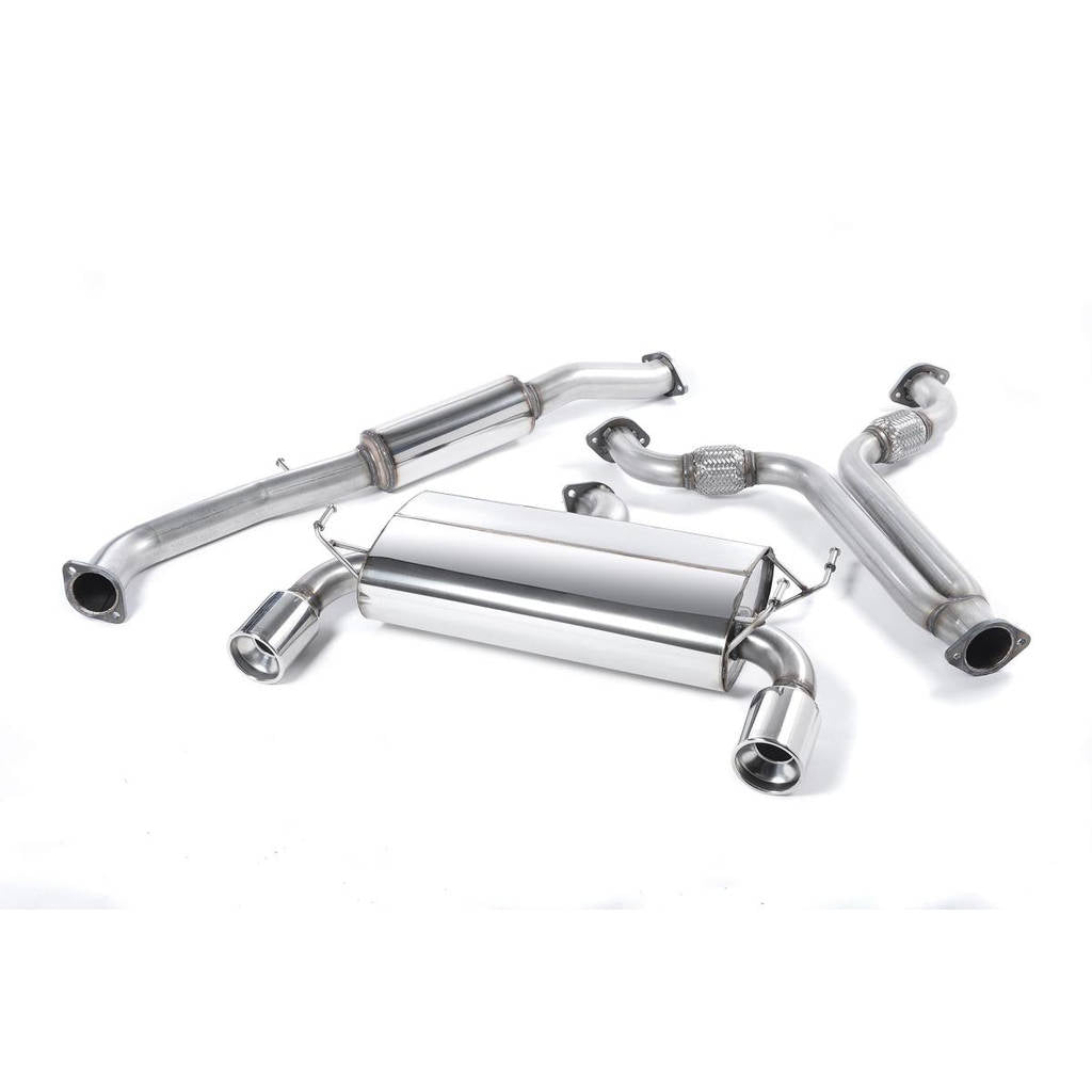 MILLTEK SSXNI001 Cat-back Dual 100mm Meteor NISSAN 350Z 3.5 V6 Photo-0