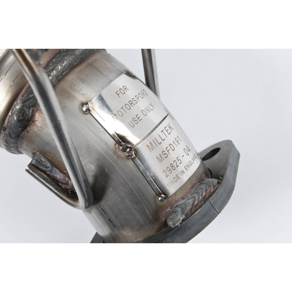 MILLTEK SSXFD125 Large Bore Downpipe and Hi-Flow Sports Cat FORD Focus Mk3 ST 2.0L EcoBoost 5-Door Hatchback Photo-0