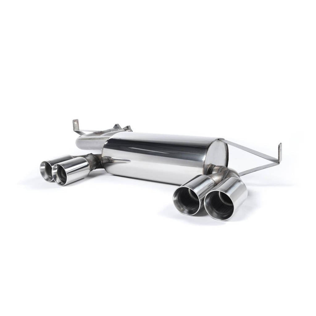 MILLTEK SSXBM934 Rear Silencer(s) Quad 80mm Special BMW 3 Series E46 M3 3.2 Coupe - Cabriolet Photo-0