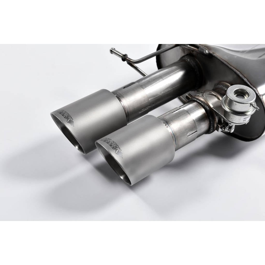 MILLTEK SSXBM1018 Cat-back Quad 90mm GT90 ECA BMW 5 Series M5 Saloon M TwinPower Turbo V8 (F10) Photo-1