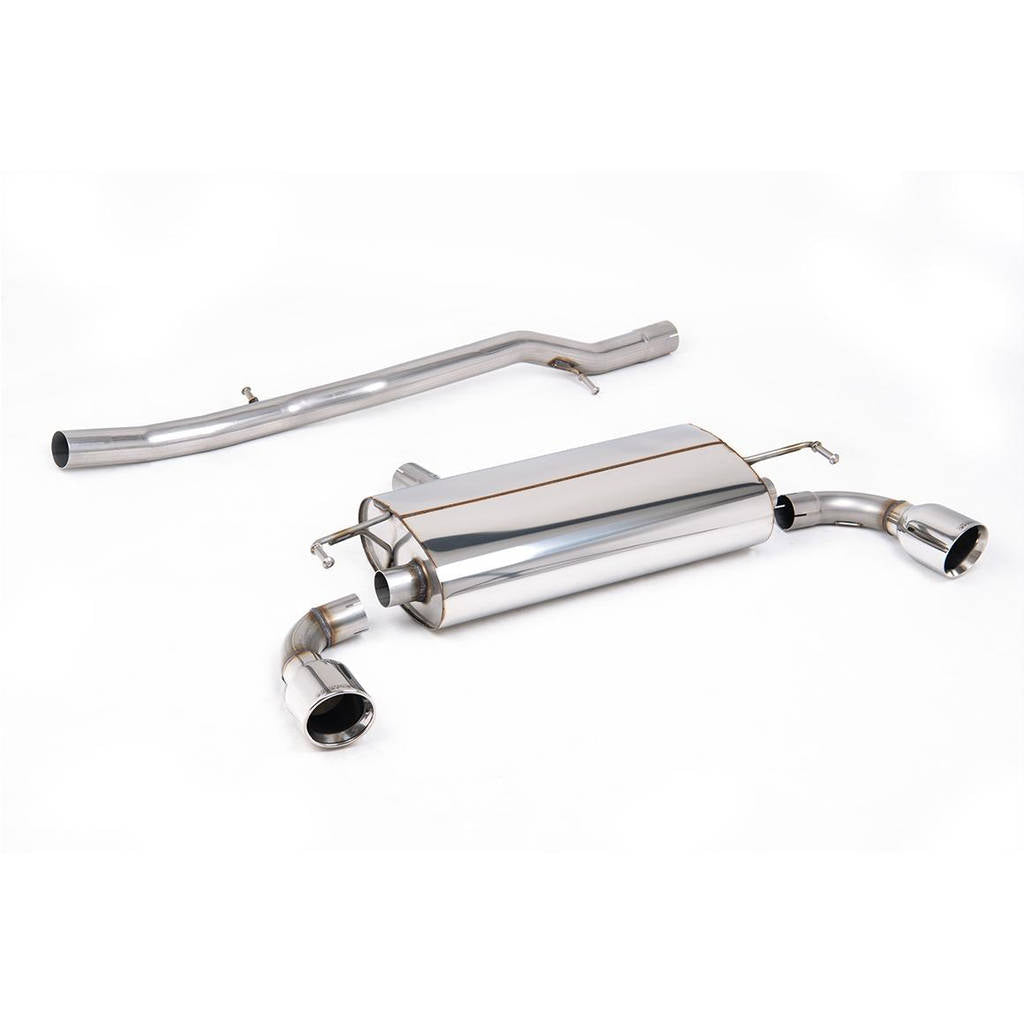 MILLTEK SSXVW025 Cat-back 100mm Jet VW Golf Mk4 R32 3.2 V6 4WD Photo-0