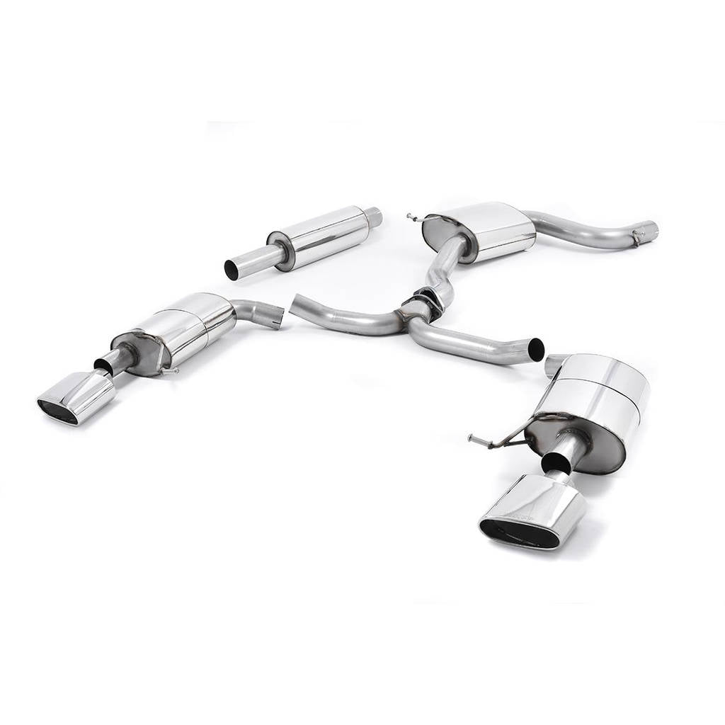 MILLTEK SSXSE168 Cat-back 152x76mm Oval ECA SEAT Leon ST Cupra 280&290 2.0 TSI Photo-0