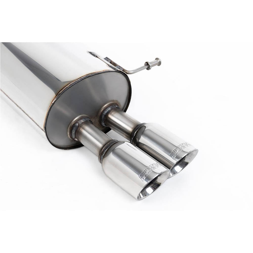MILLTEK SSXFD130 Front Pipe-back Twin 80mm GT80 FORD Fiesta MK7 1.6L Duratec Ti-VCT AND Zetec S Photo-1