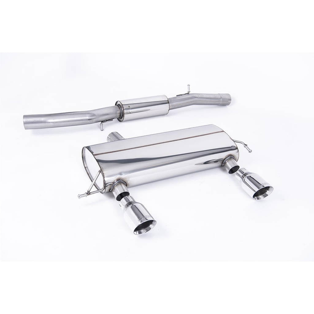 MILLTEK SSXAU426 Cat-back Dual GT100 AUDI TT 180/225 quattro Coupe&Roadster Photo-0