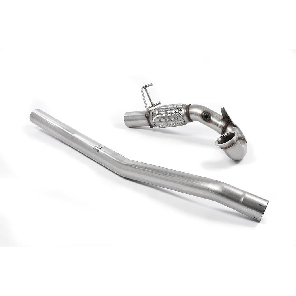 MILLTEK SSXSK019 Large-bore Downpipe and De-cat SEAT Leon ST Cupra 280&290 2.0 TSI Photo-0