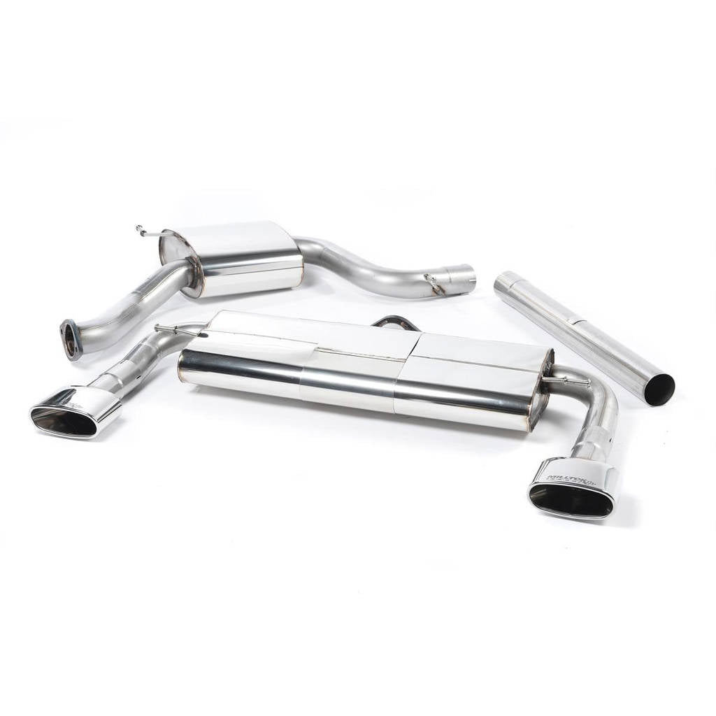 MILLTEK SSXSE157 Cat-back 152x76mm Oval ECA SEAT Leon Cupra 280 290&300 2.0 TSI Photo-0
