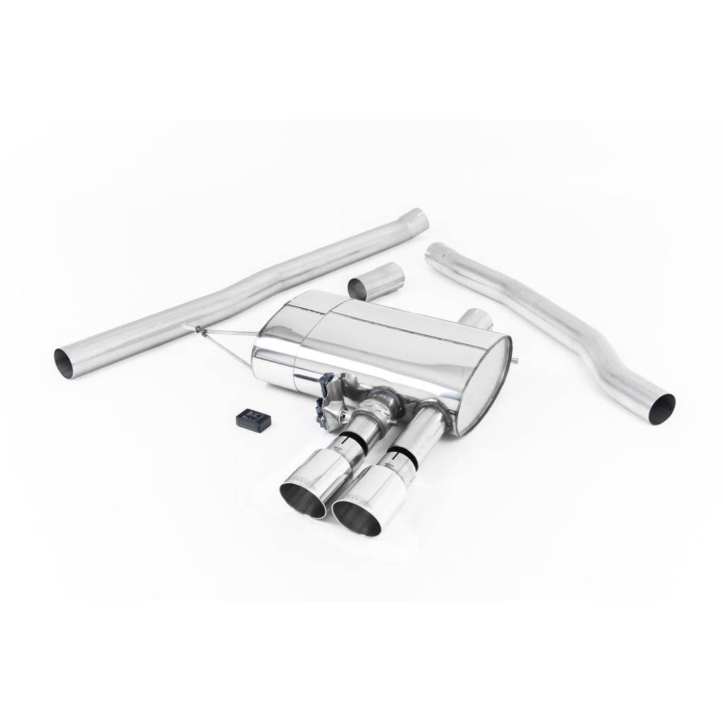 MILLTEK SSXM435 Cat-back Twin 90mm GT90 NEW MINI Mk3 (F56) MINI COOPER S 2.0 Turbo Photo-0