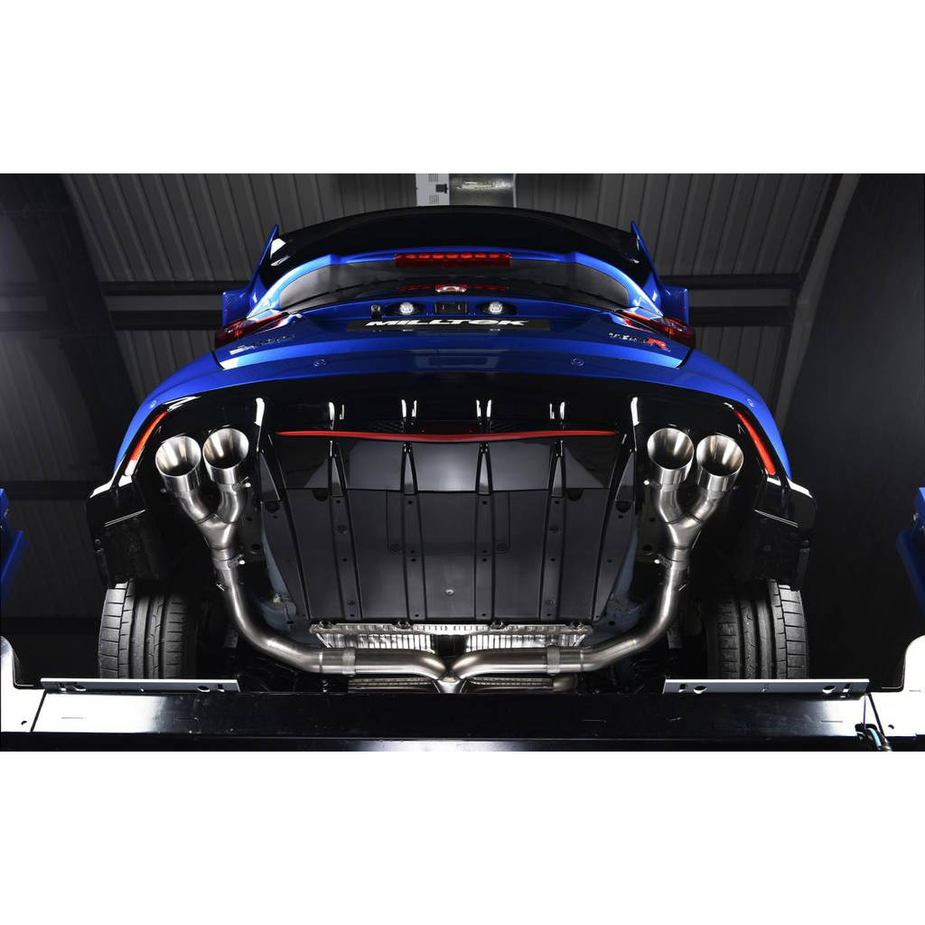 MILLTEK SSXHO228 Cat-back Quad 100mm GT100 HONDA Civic Type R FK2 Turbocharged 2.0 litre i-VTEC (LHD models only) Photo-3