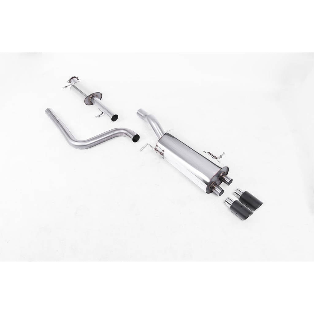 MILLTEK SSXFD233 Cat-back 76.2mm Carbon Jet FORD Fiesta Mk7/Mk7.5 ST 1.6 litre EcoBoost 182PS&ST200 Photo-0