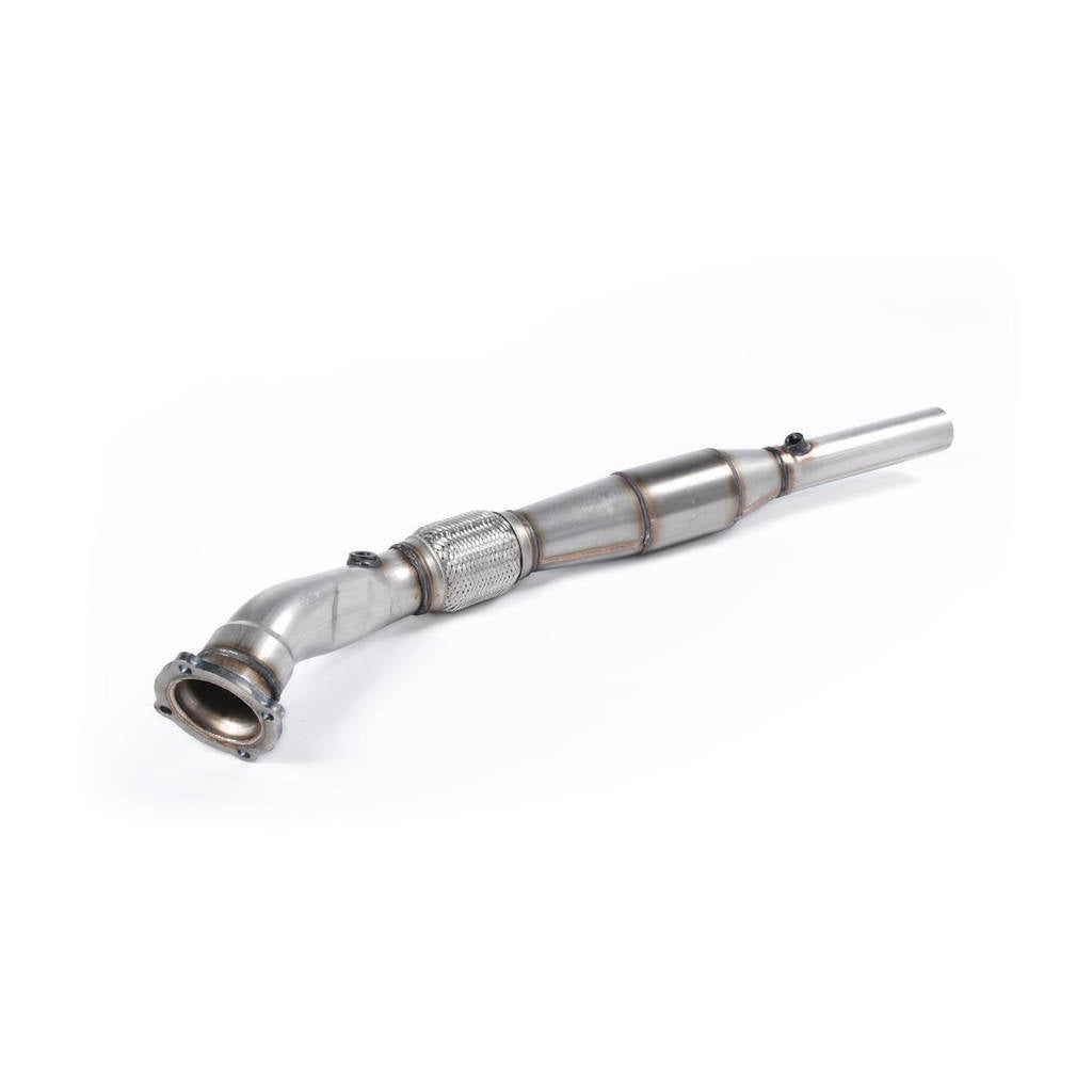 MILLTEK SSXVW050 Large Bore Downpipe and Hi-Flow Sports Cat AUDI A3 1.8T 2WD 3&5 door Photo-0
