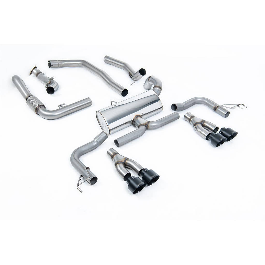 MILLTEK SSXHO227 Cat-back Quad 100mm GT100B HONDA Civic Type R FK2 Turbocharged 2.0 litre i-VTEC (LHD models only) Photo-0