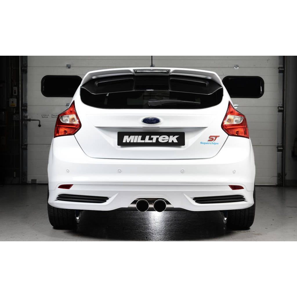 MILLTEK SSXFD119 Cat-back Dual GT100 FORD Focus Mk3 ST 2.0L EcoBoost 5-Door Hatchback Photo-3