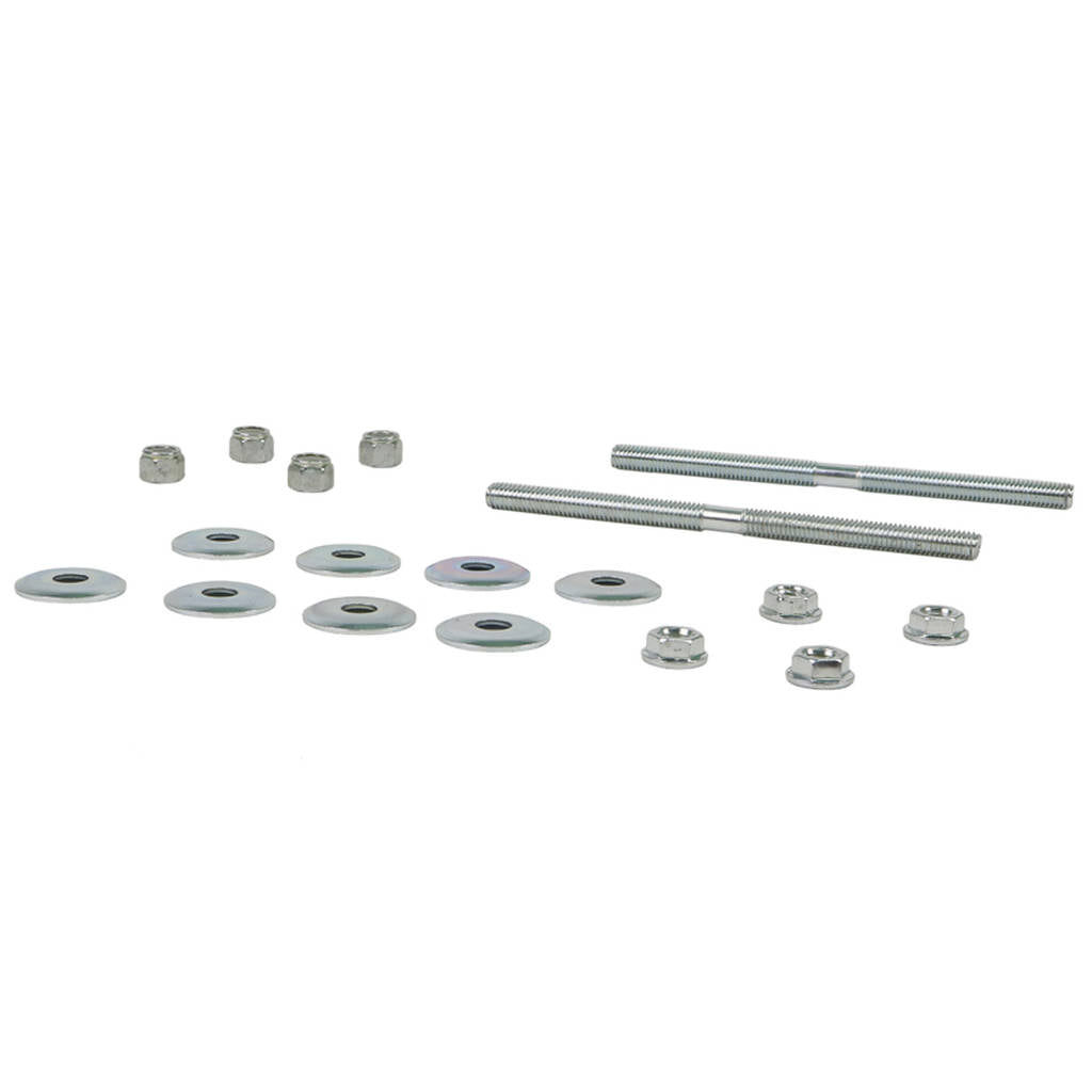WHITELINE W21810 Universal Anti Roll Bar Link - Treaded Rod/Bushings style - 280mm Without Bushings Photo-0