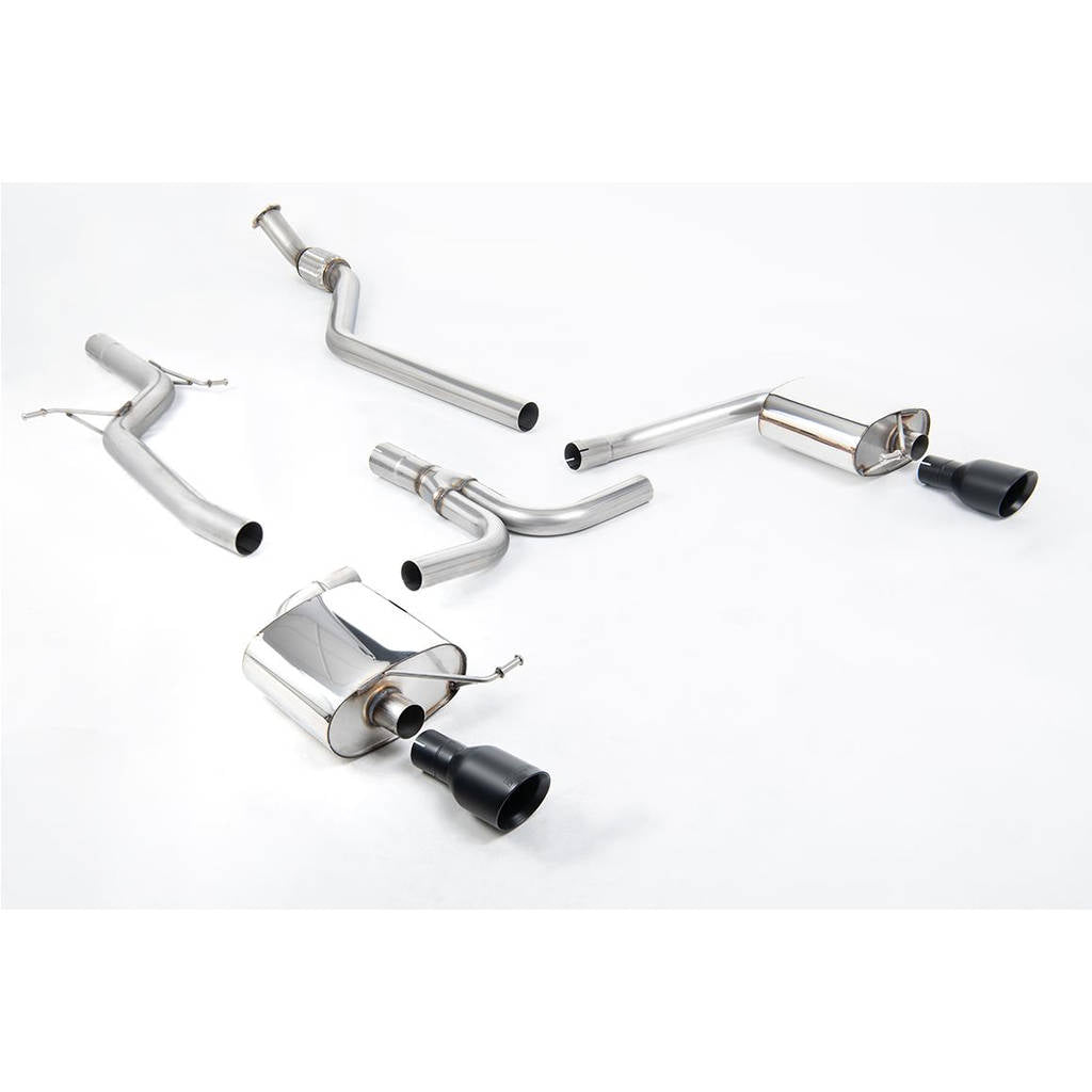 MILLTEK SSXAU628 Cat-back 100mm GT100B AUDI A4 2.0 TFSI S line B8 (2WD and quattro manual-only) Saloon&Avant Photo-0