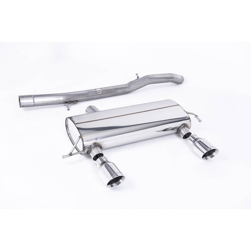 MILLTEK SSXAU429 Cat-back Dual GT100 AUDI TT 180/225 quattro Coupe&Roadster Photo-0