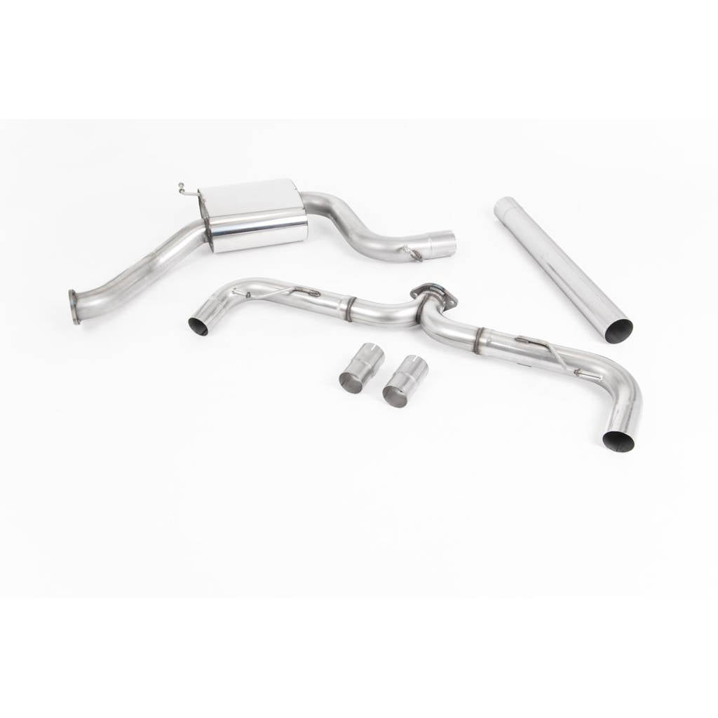 MILLTEK SSXVW468 Cat-back 102mm Carbon Jet VW Golf MK7.5 GTi (Non Performance Pack Models) Photo-0
