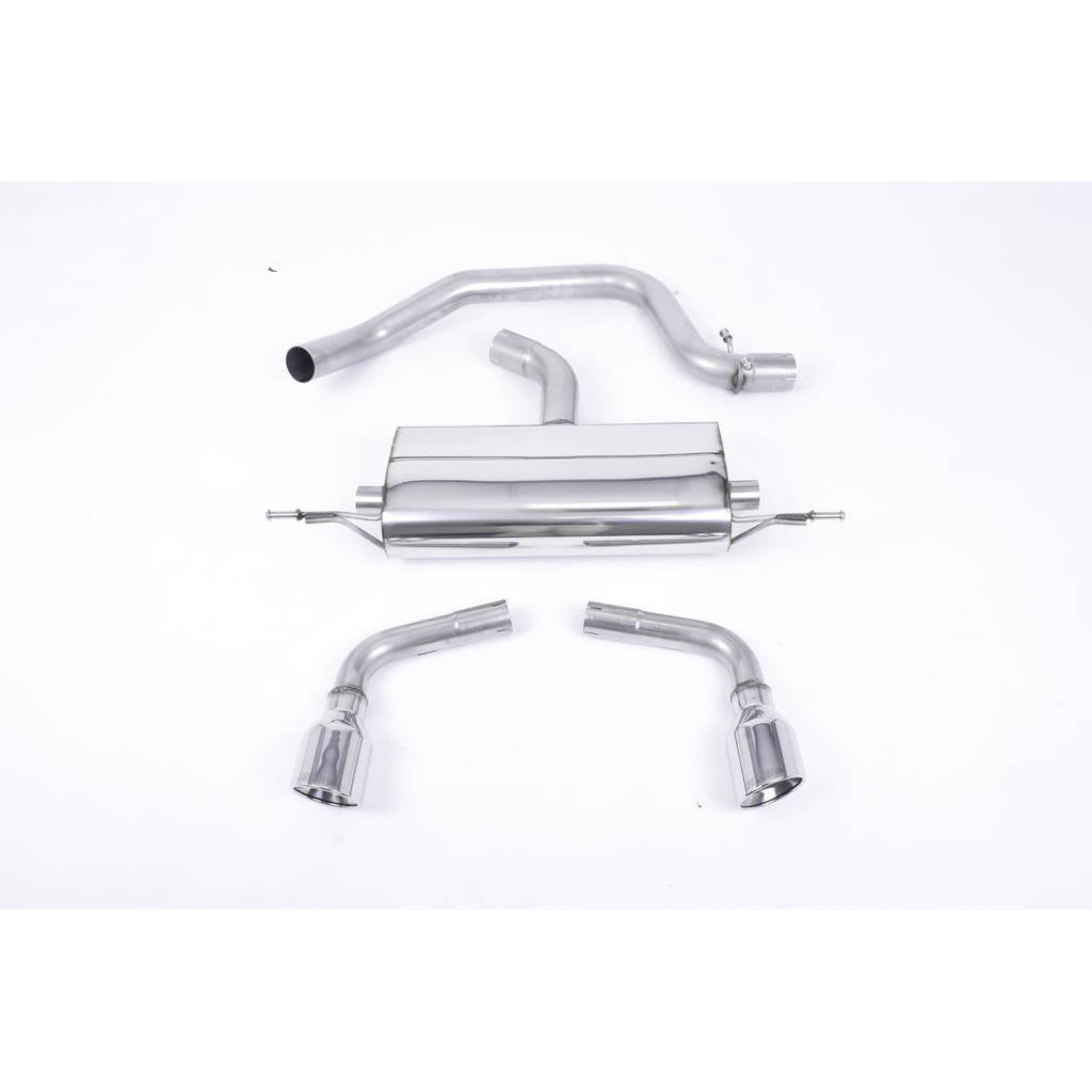 MILLTEK SSXAU143 Cat-back 100mm Jet ECA AUDI TT Mk2 2.0 TFSi 2WD Photo-0