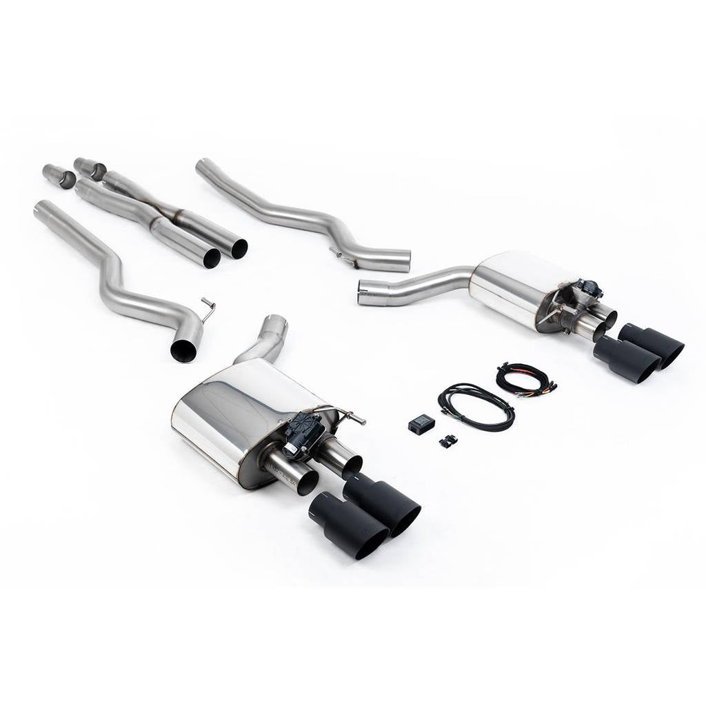 MILLTEK SSXFD226 Cat-back Quad 90mm GT90 FORD Mustang 5.0 V8 GT (Fastback) Photo-0
