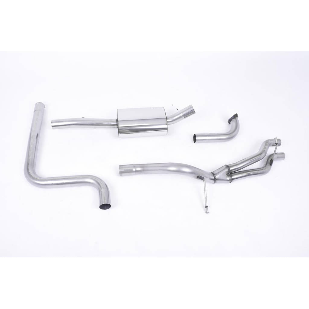 MILLTEK SSXFD267 Cat-back 76.2mm Carbon Jet FORD Fiesta Mk7/Mk7.5 1.0T EcoBoost (100/125/140PS) Photo-0