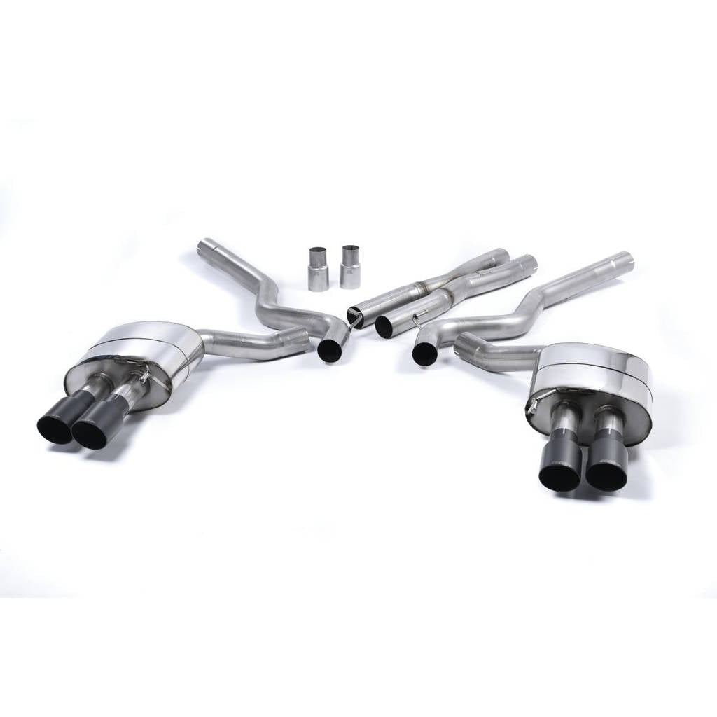 MILLTEK SSXFD157 Cat-back Quad 90mm GT90 FORD Mustang 5.0 V8 GT (Fastback) Photo-0