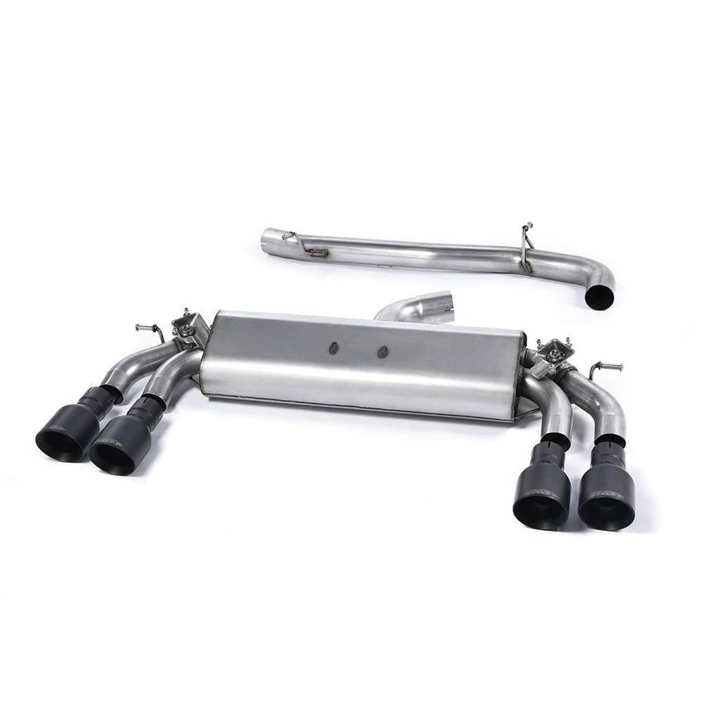 MILLTEK SSXAU392 Cat-back Quad 100mm GT100 AUDI S3 2.0 TFSI quattro 3-Door 8V Photo-0