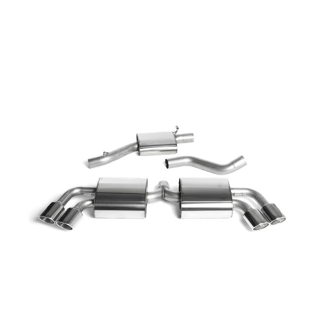 MILLTEK SSXAU293 Cat-back Quad Special AUDI TT Mk2 TTS quattro Photo-0