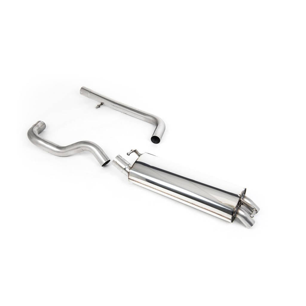 MILLTEK SSXVW055 Cat-back Twin 50.8mm Discrete SEAT Leon Cupra 1.9 TDi 90PS/110PS/150PS Photo-0