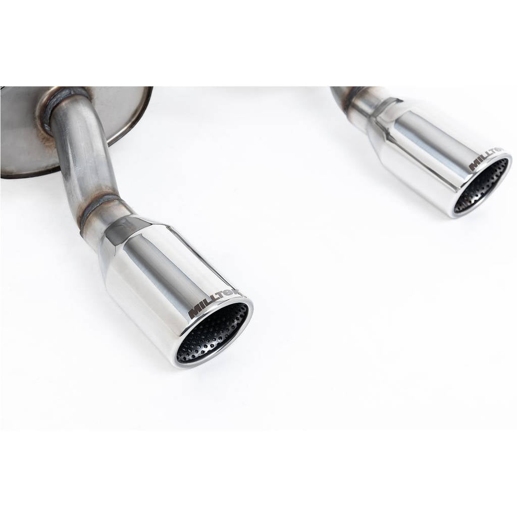 MILLTEK SSXRN416 Full System (including Cat Replacement Pipe) Dual 90mm Jet RENAULT Clio 182 2.0 16v Photo-1