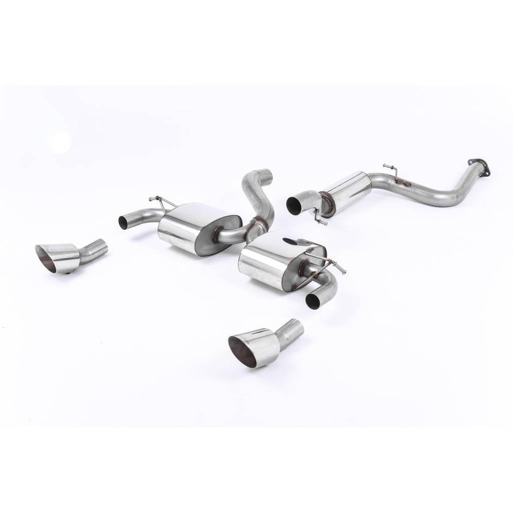 MILLTEK SSXFD070 Cat-back Dual DTM FORD Focus MK2 RS 2.5T 305PS Photo-0