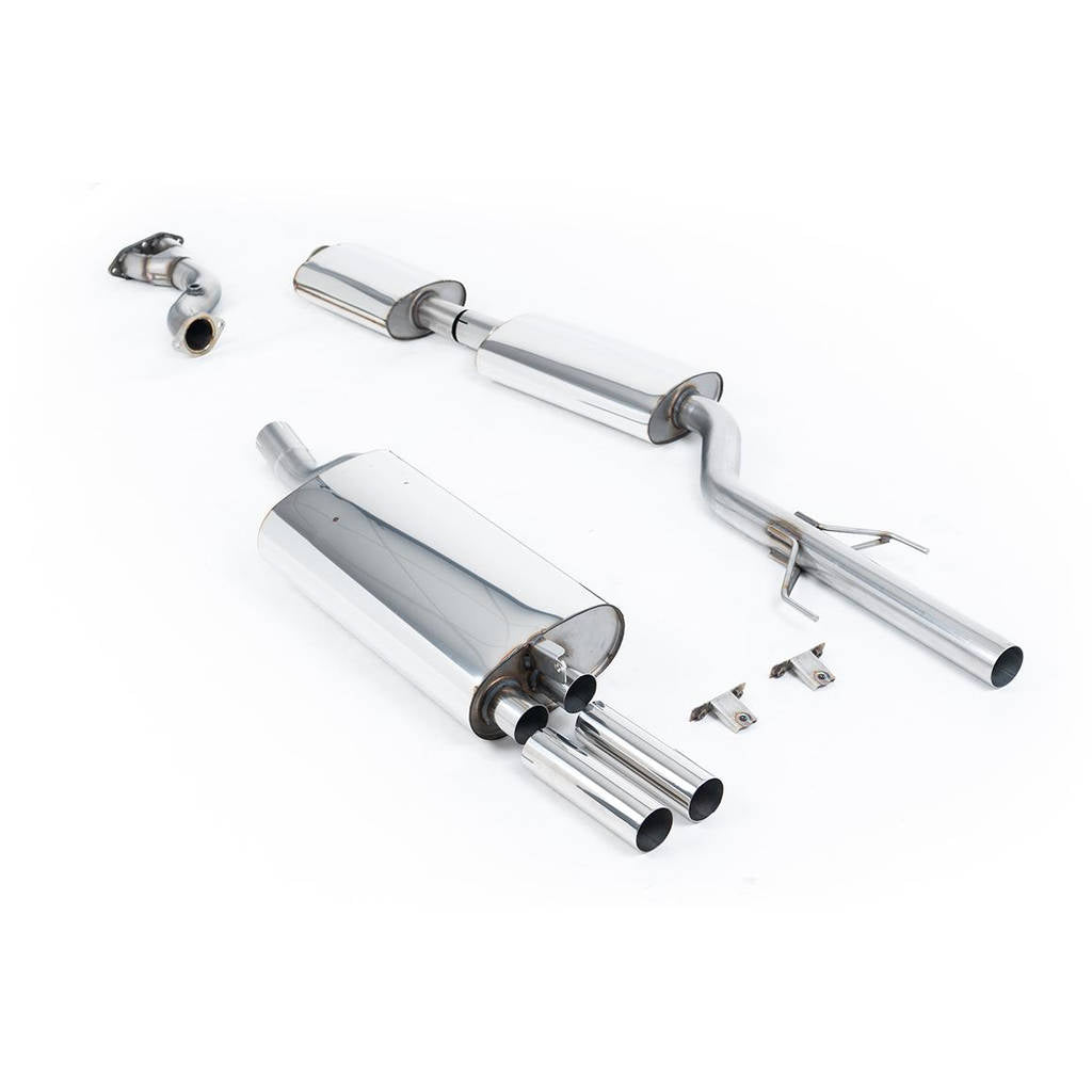 MILLTEK SSXBM1066 Full System (including Cat Replacement Pipe) BMW 3 Series E30 M3 Photo-0