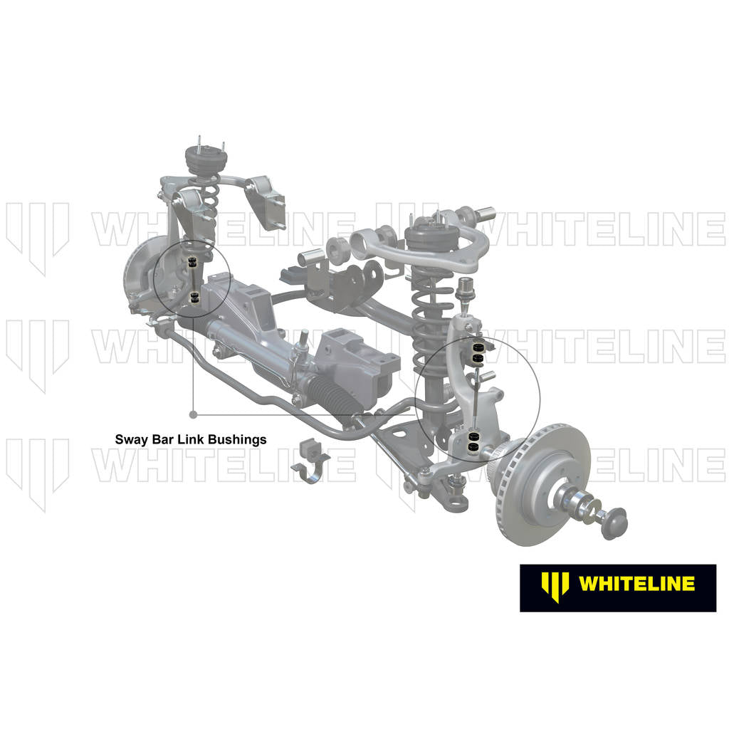 WHITELINE W22515 Anti Roll Bar Link - Bushing Kit for Mazda MX-5 NA Photo-1