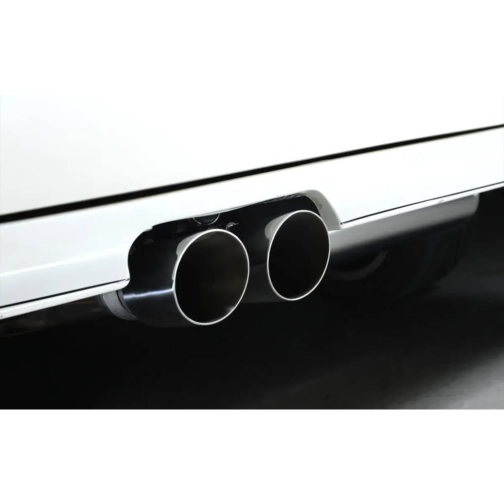 MILLTEK MCXAU107 Downpipe-back Twin 90mm GT90 AUDI Coupe UR quattro 20v Turbo Photo-2
