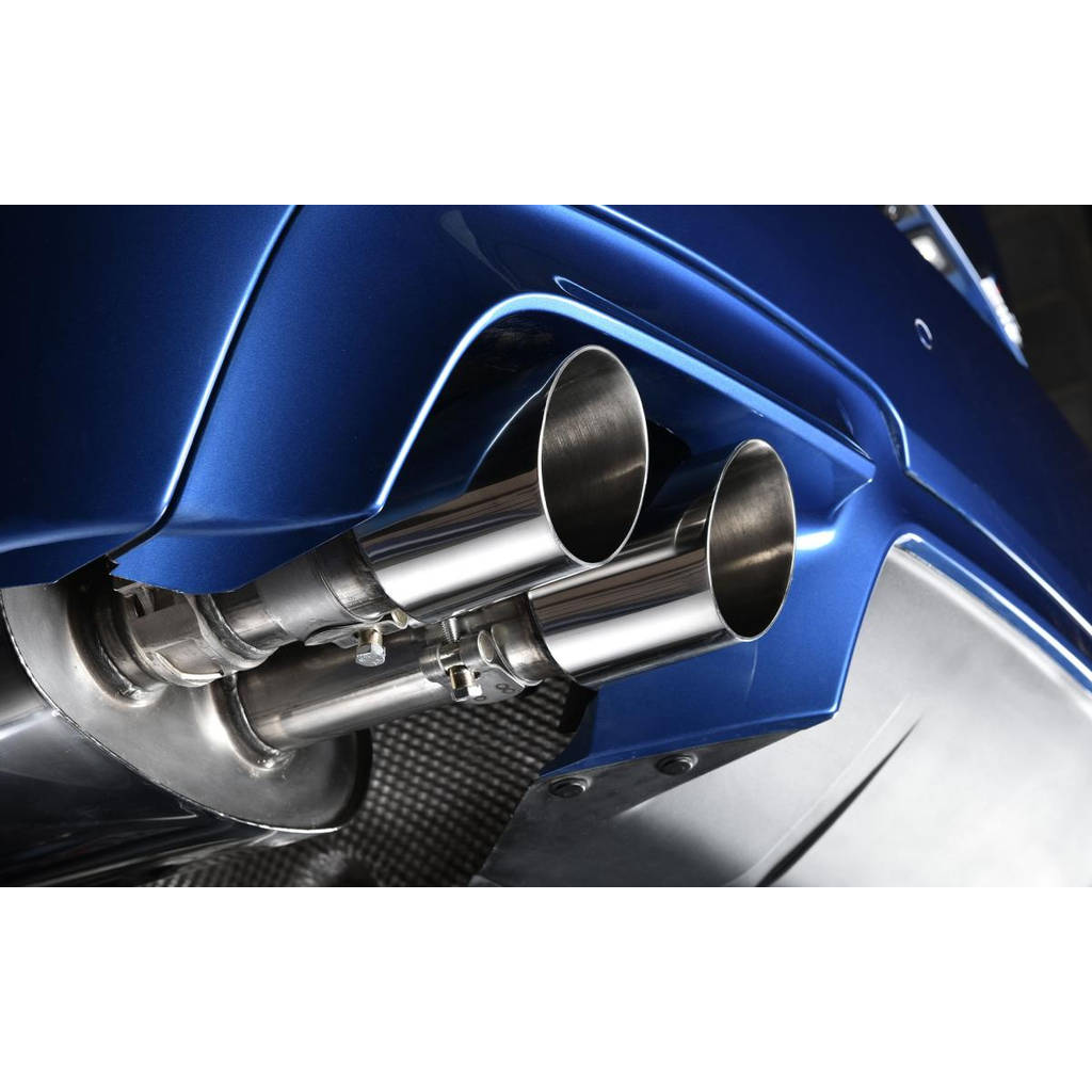 MILLTEK SSXBM1016 Cat-back Quad 90mm GT90 ECA BMW 5 Series M5 Saloon M TwinPower Turbo V8 (F10) Photo-4