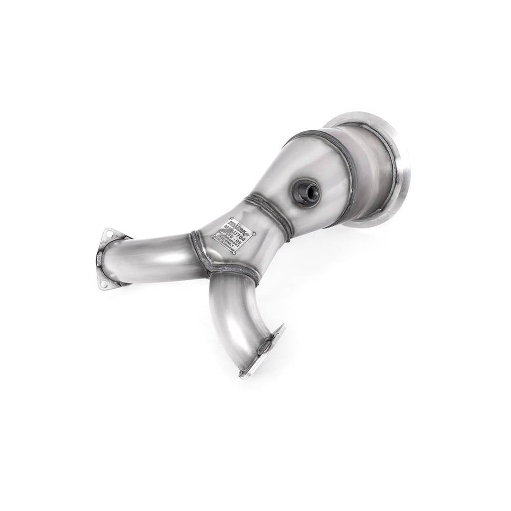MILLTEK SSXAU673 Hi-Flow Sports Cat and Downpipe AUDI S4 3.0 Turbo V6 B9 - Saloon/Sedan&Avant (Non Sport Diff Cars) Photo-0