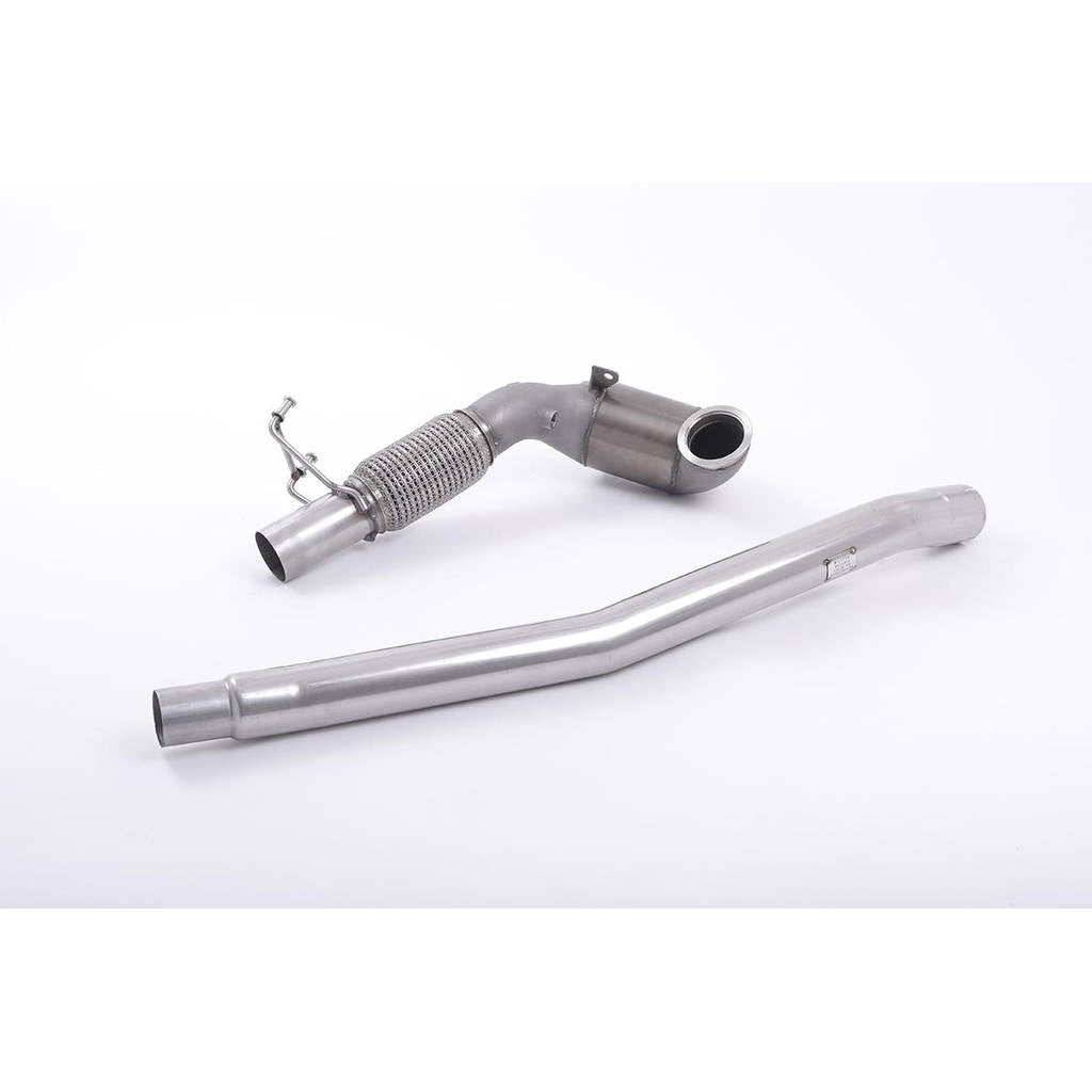 MILLTEK SSXAU605 Cast Downpipe with Race Cat AUDI TT Mk3 TTS 2.0TFSI Quattro Photo-0