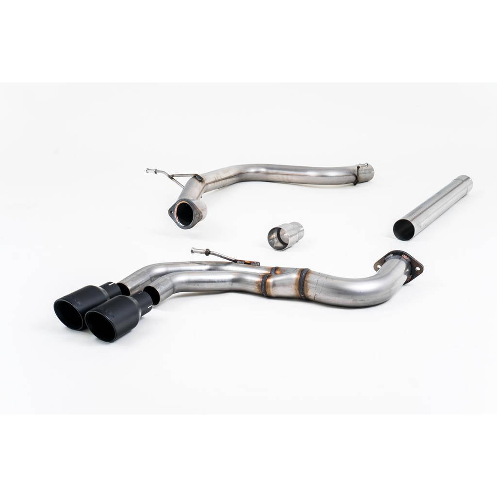 MILLTEK SSXAU565 Cat-back Twin 80mm GT80 AUDI A3 2.0 TDI 150 MQB 2WD Photo-0