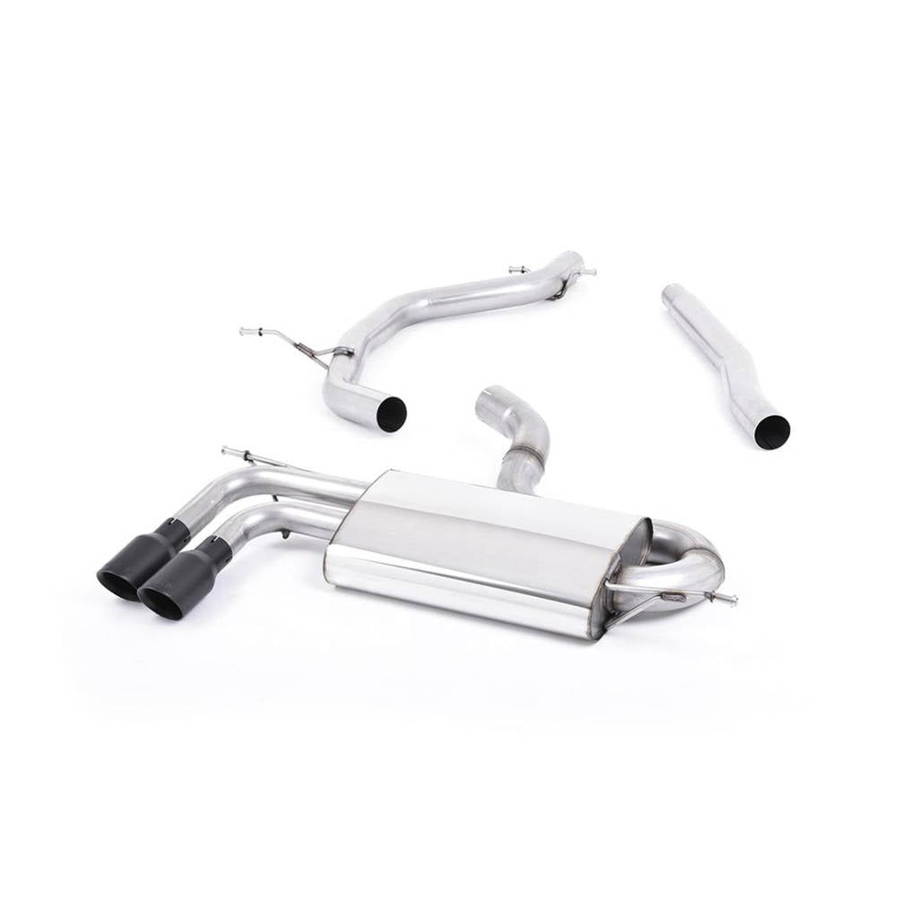 MILLTEK SSXAU566 Particulate Filter-back Twin 80mm GT80 AUDI A3 2.0 TDI 170bhp 2WD 3 door DPF Photo-0