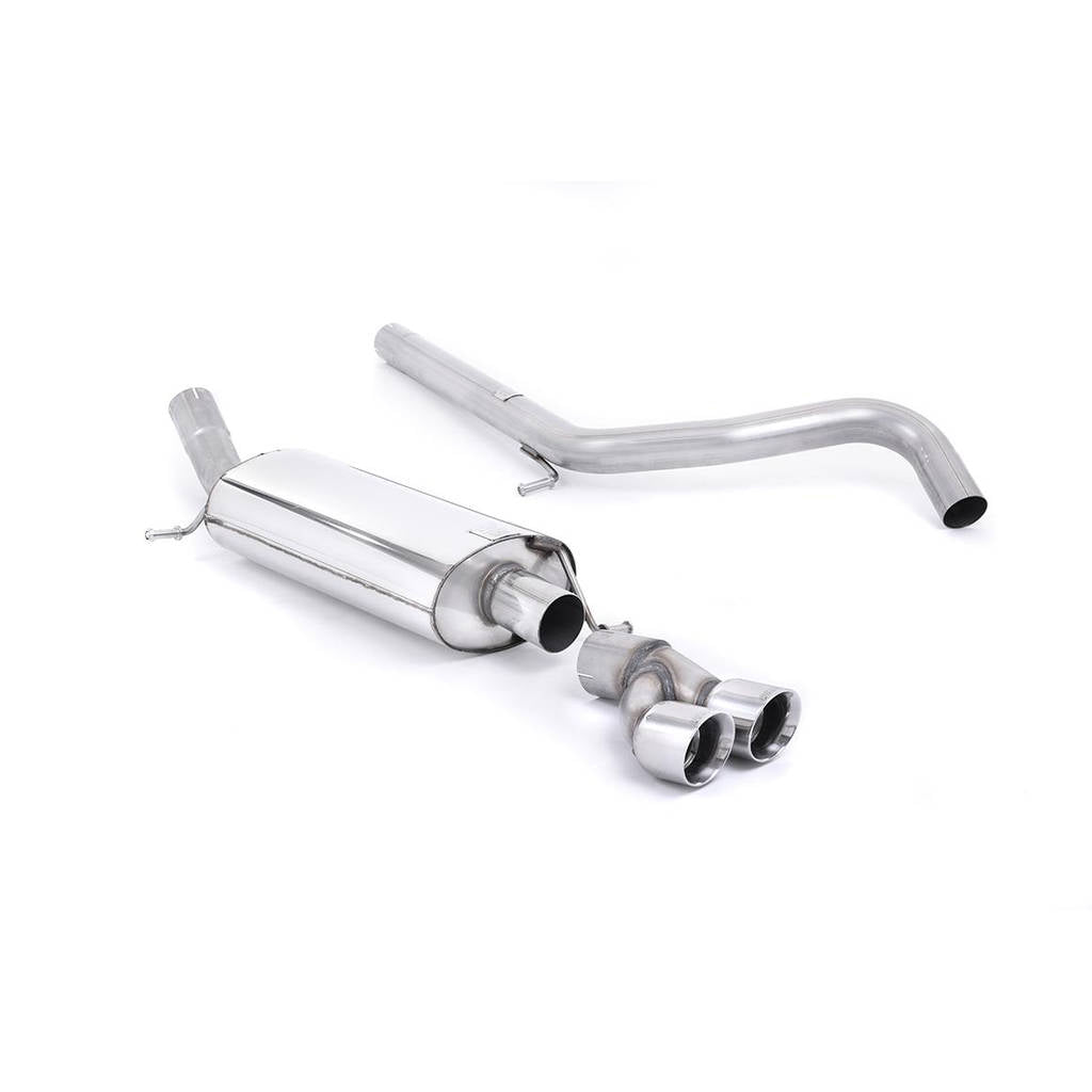 MILLTEK SSXAU283 Cat-back Twin 80mm GT80 AUDI A1 1.4 TFSI S line 122PS Photo-0