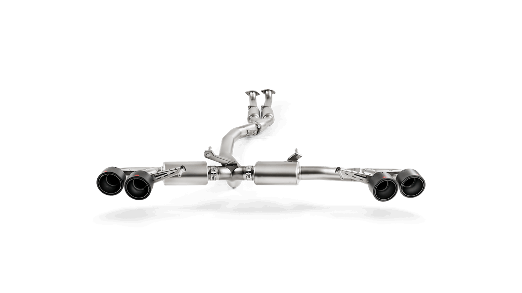 AKRAPOVIC ME-NI/T/1 Evolution Line (Titanium) for NISSAN GT-R (R35) 2008-2024 Photo-0