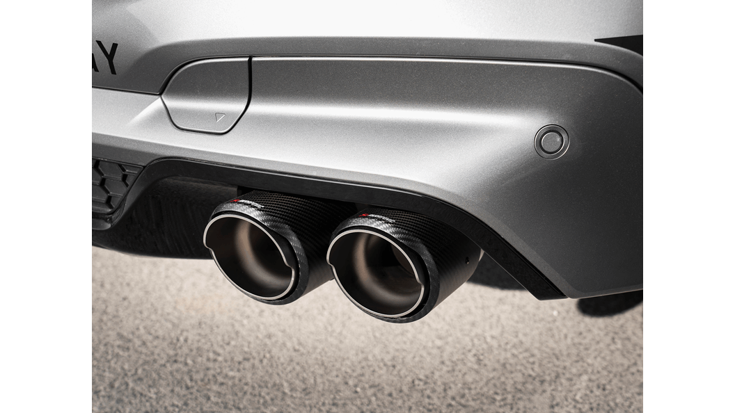 AKRAPOVIC TP-CT/60 Tail Pipe Set (Carbon) for BMW X4 M / X4 M Competition (F98) 2020-2024 Photo-1