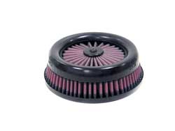 K&N RX-4130-1 UNIVERSAL X-Stream Clamp-On Air Filter 3-13/16"FLG, 6-13/16"B, 6"T, 2-1/8"H Photo-0