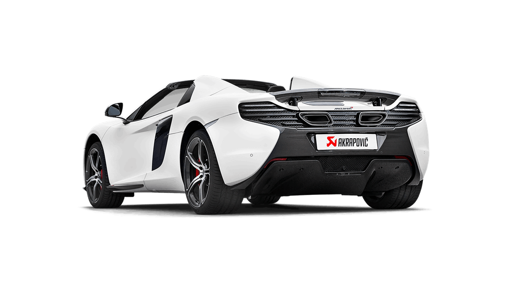 AKRAPOVIC S-MC/TI/2 MCLAREN 650S / 650S SPIDER 2014-2019 Slip-On Line (Titanium) Photo-3