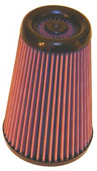 K&N RX-3990-1 UNIVERSAL X-Stream Clamp-On Air Filter 3"FLG, 6"B, 4"T, 8-11/16"H Photo-0