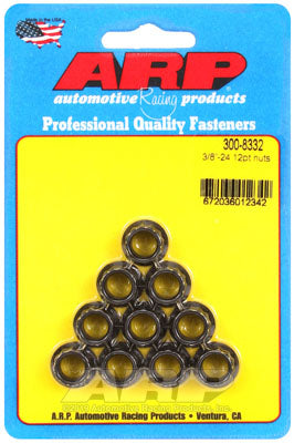 ARP 300-8332 Nut Kit 3/8-24 12pt Photo-0